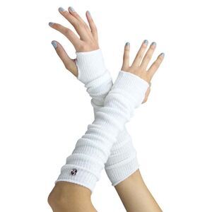 Long Arm Warmers With Thumb Hole